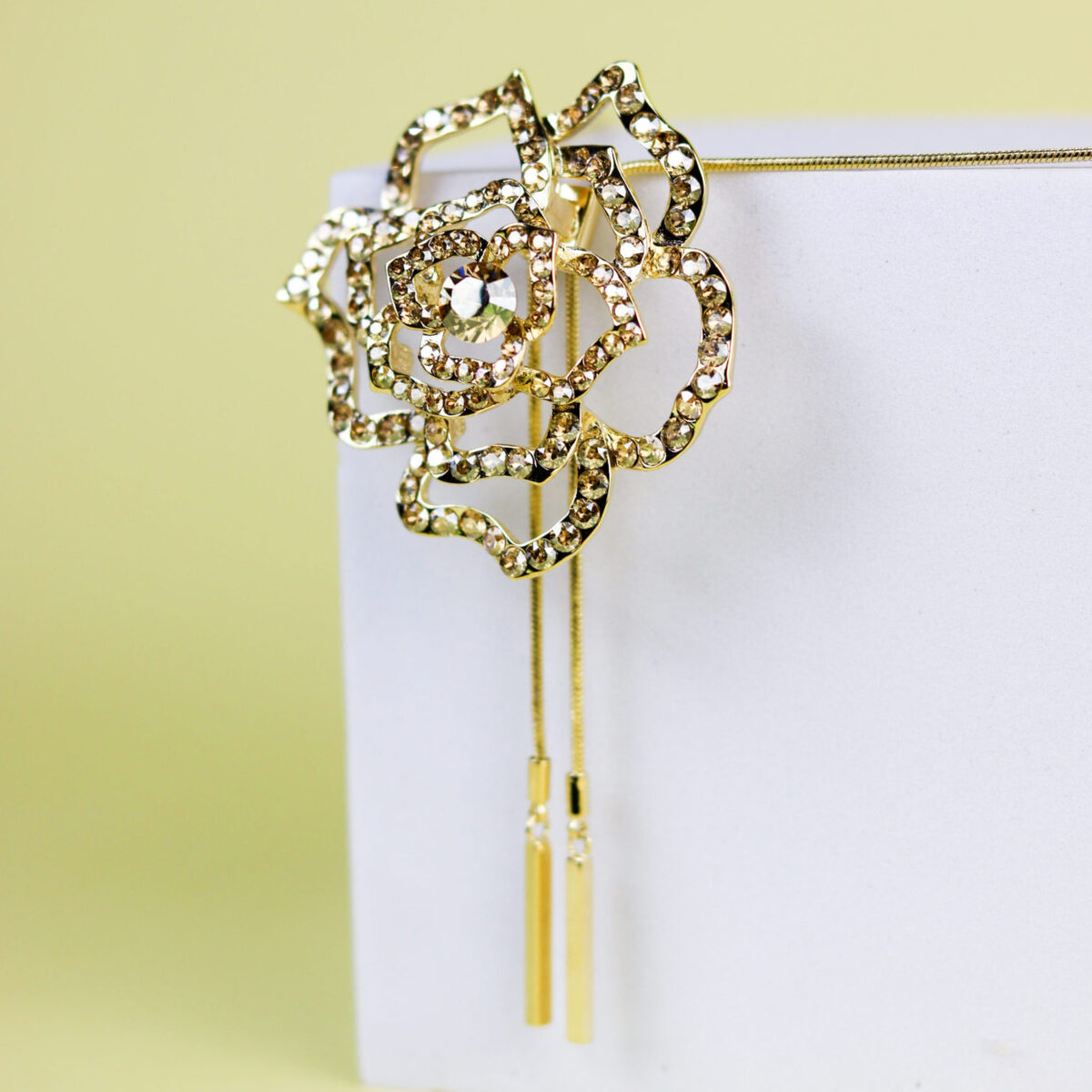 Crystal Rose Necklaces