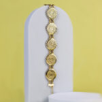 Coins Bracelet gold bracelet